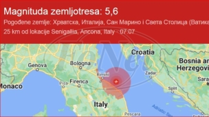 Jak zemljotres u Italiji